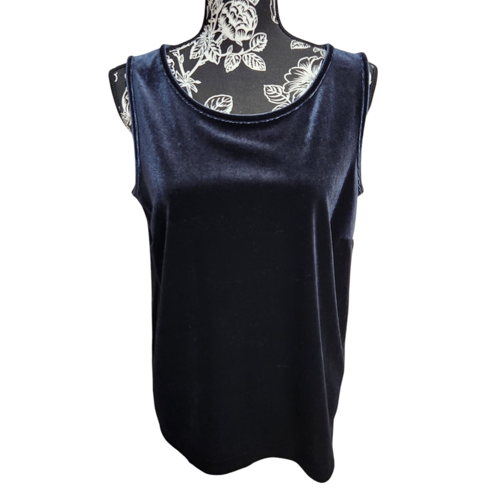 Vineyard Vines Velvet Sleeveless Top